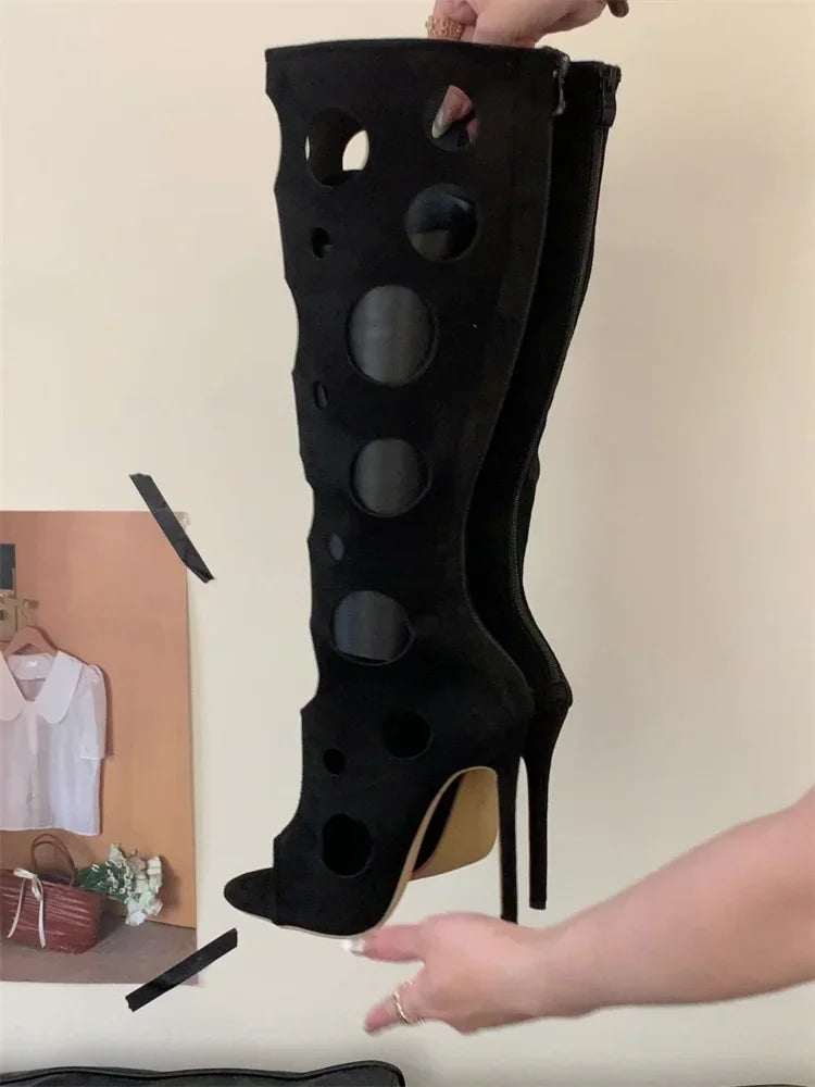 Tell Me To Stay Knee-High Boots