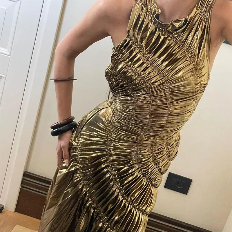 Dangerously Close To Him Maxi Dress