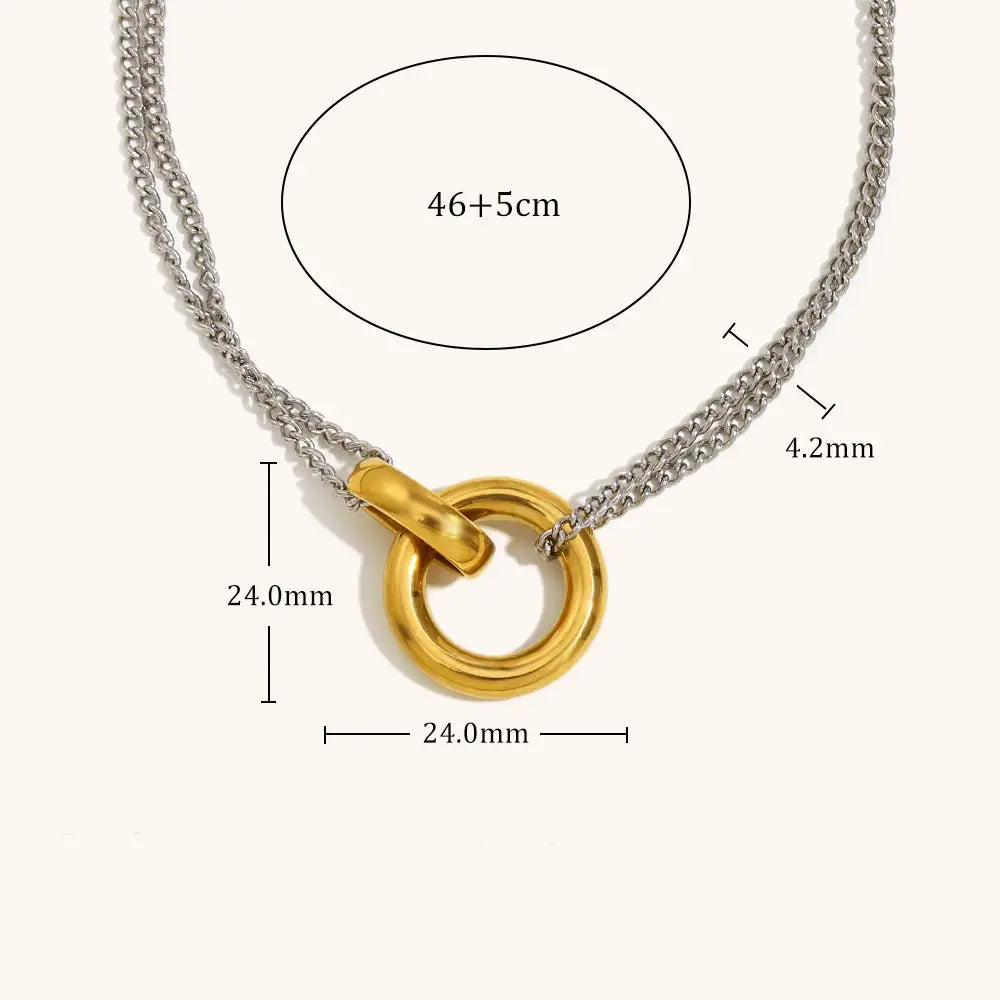 Trouble Was You Pendant Necklace