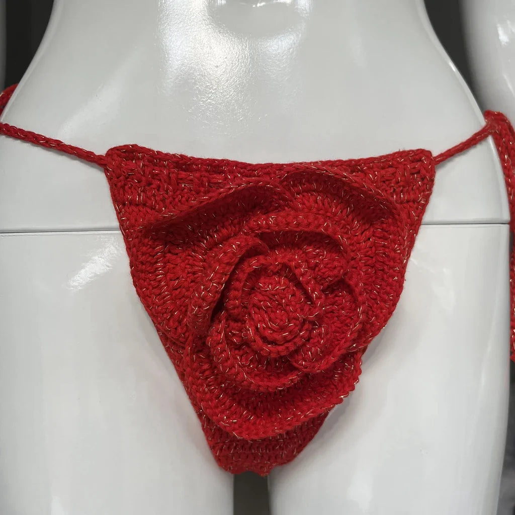 Come To My Lap Crochet Bikini