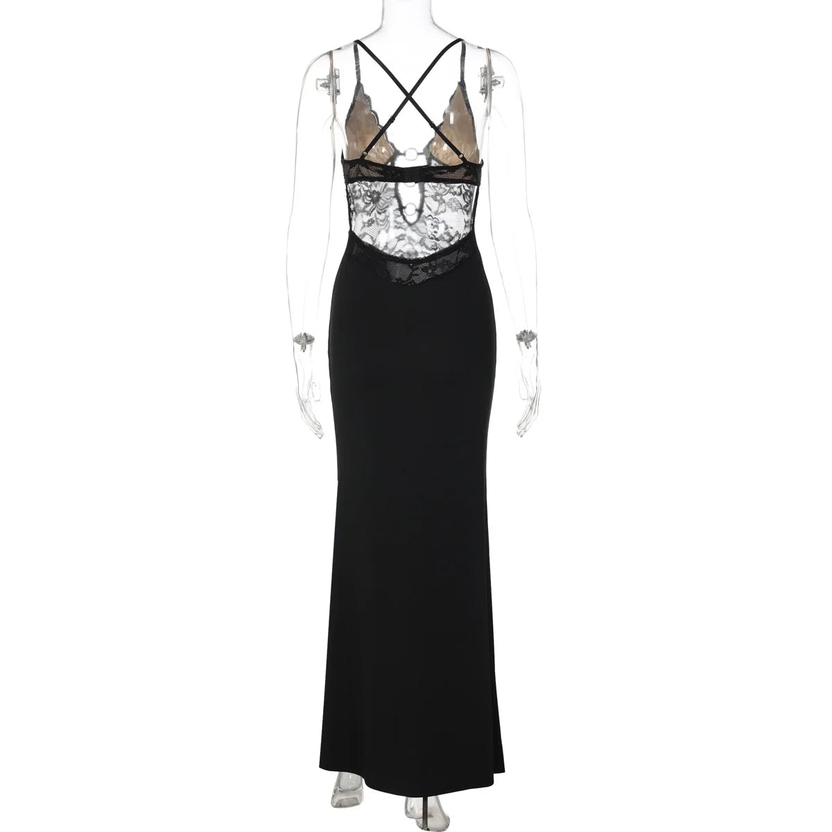 Black Lily Maxi Dress