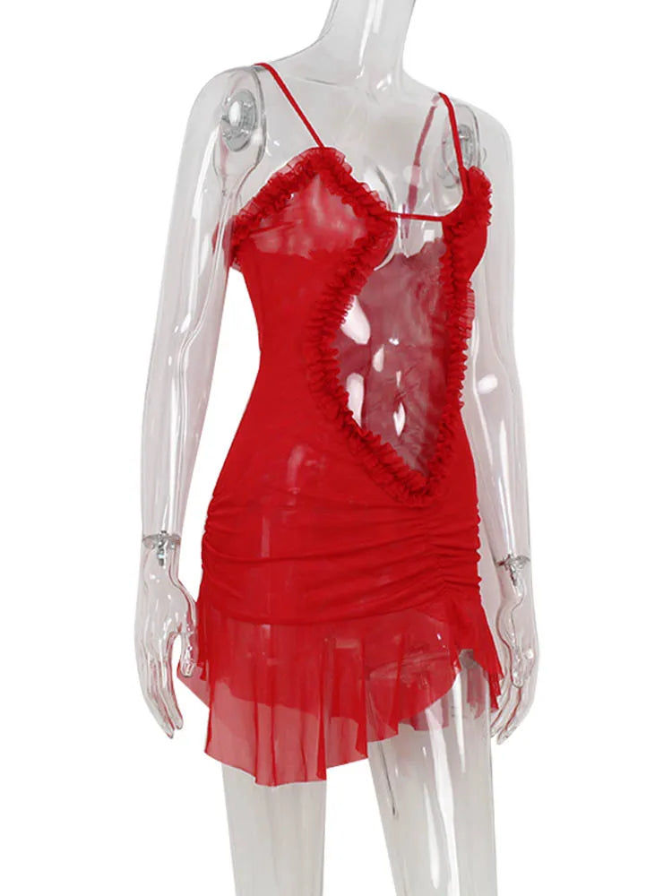 There In Time Of Need Mini Dress