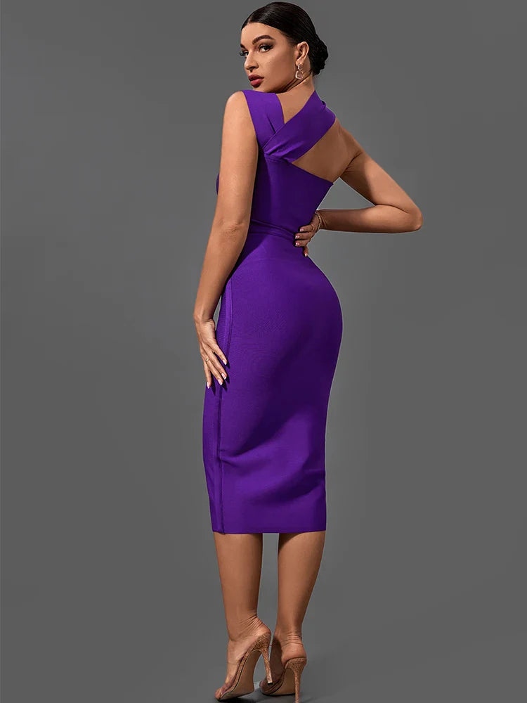 Answer That Echoes Midi Dress
