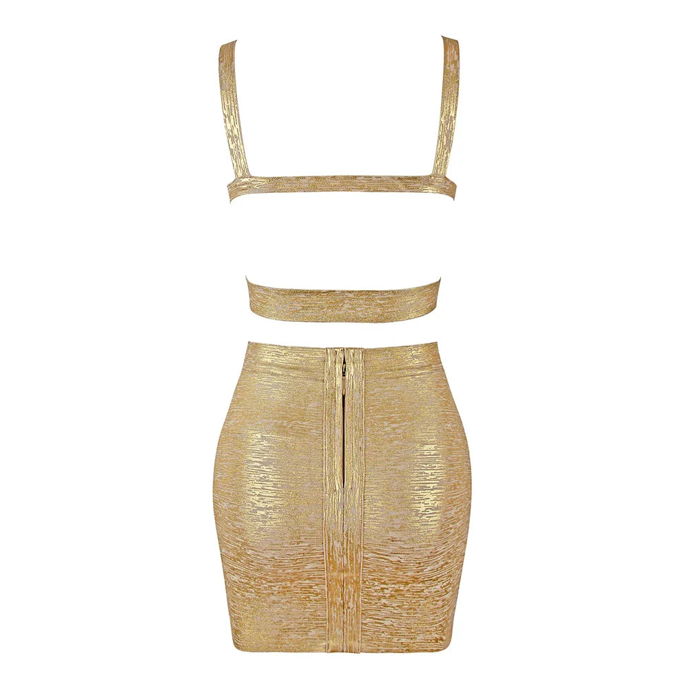 Pop A Bottle Skirt Set