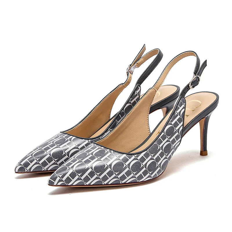 She Owed Nothing Slingback Shoes