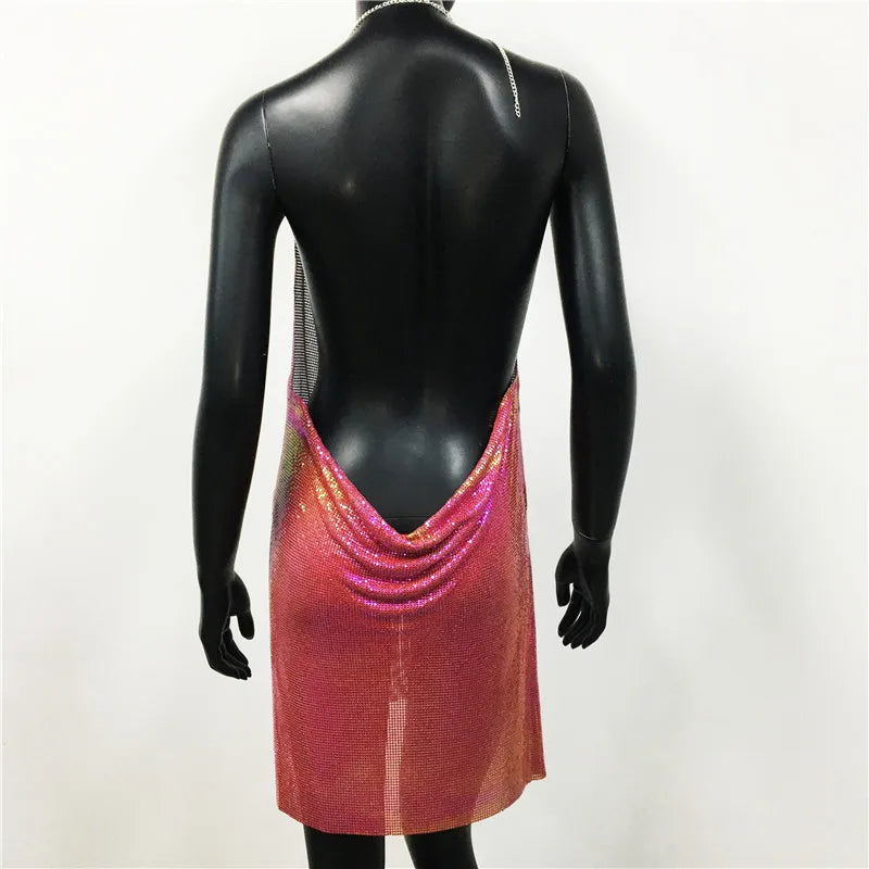 Caught The Light Mini Dress