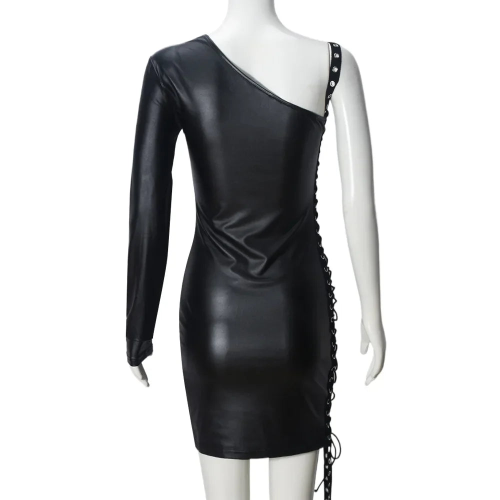 Last Call For Your Soul Mini Dress