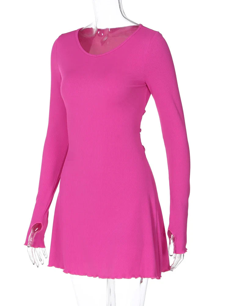 Another False Alarm Mini Dress
