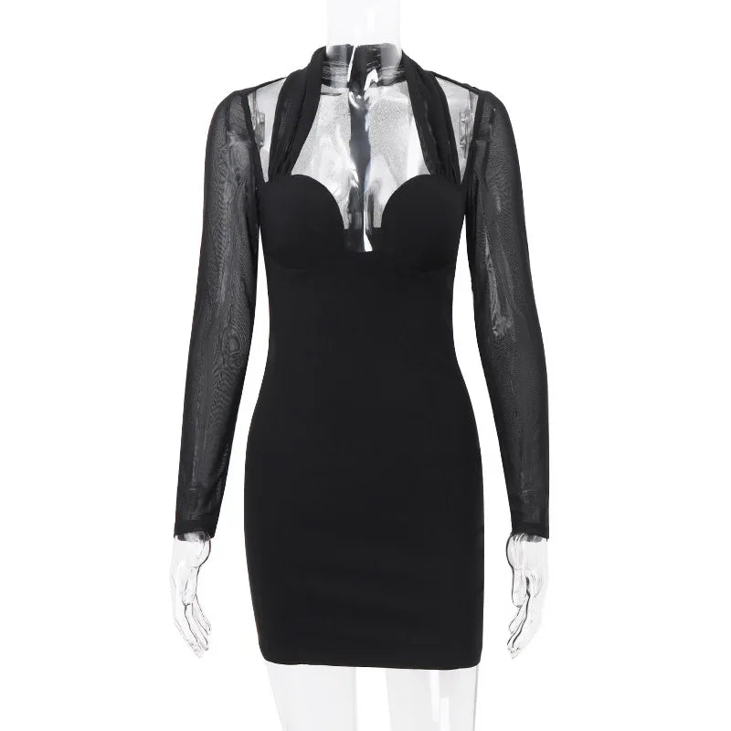 Sinking Into Sweet Uncertainty Mini Dress