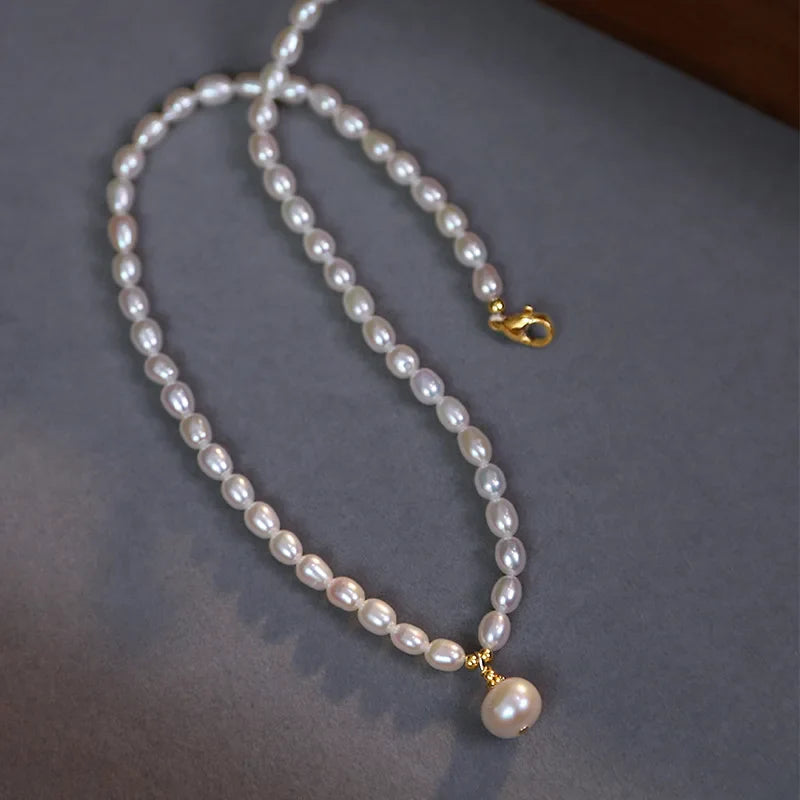 Hearts Don’t Lie Pearl Necklace