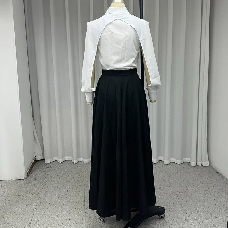 Distorted Grace Skirt Set