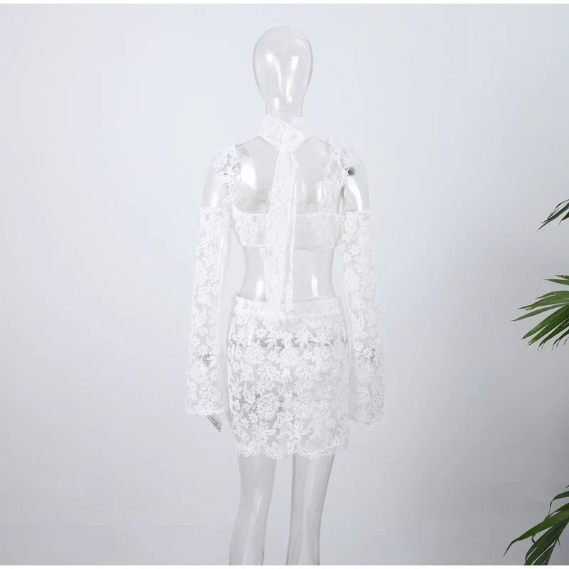 To All Of The Tears Skirt Set