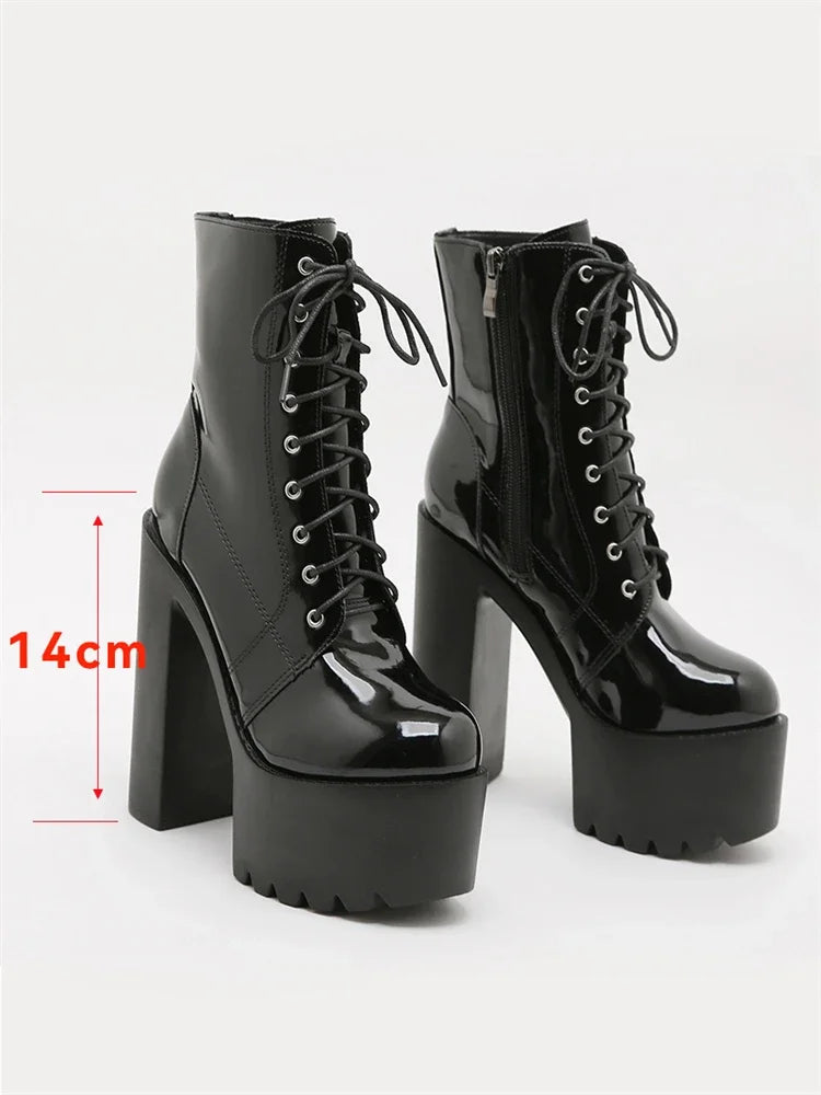 Walk On Firey Ice Ankle Boots