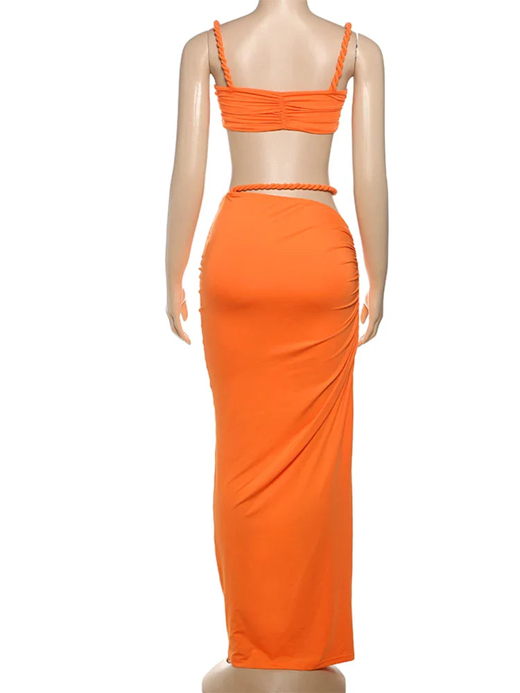 Pace Yourself For Me Skirt Set