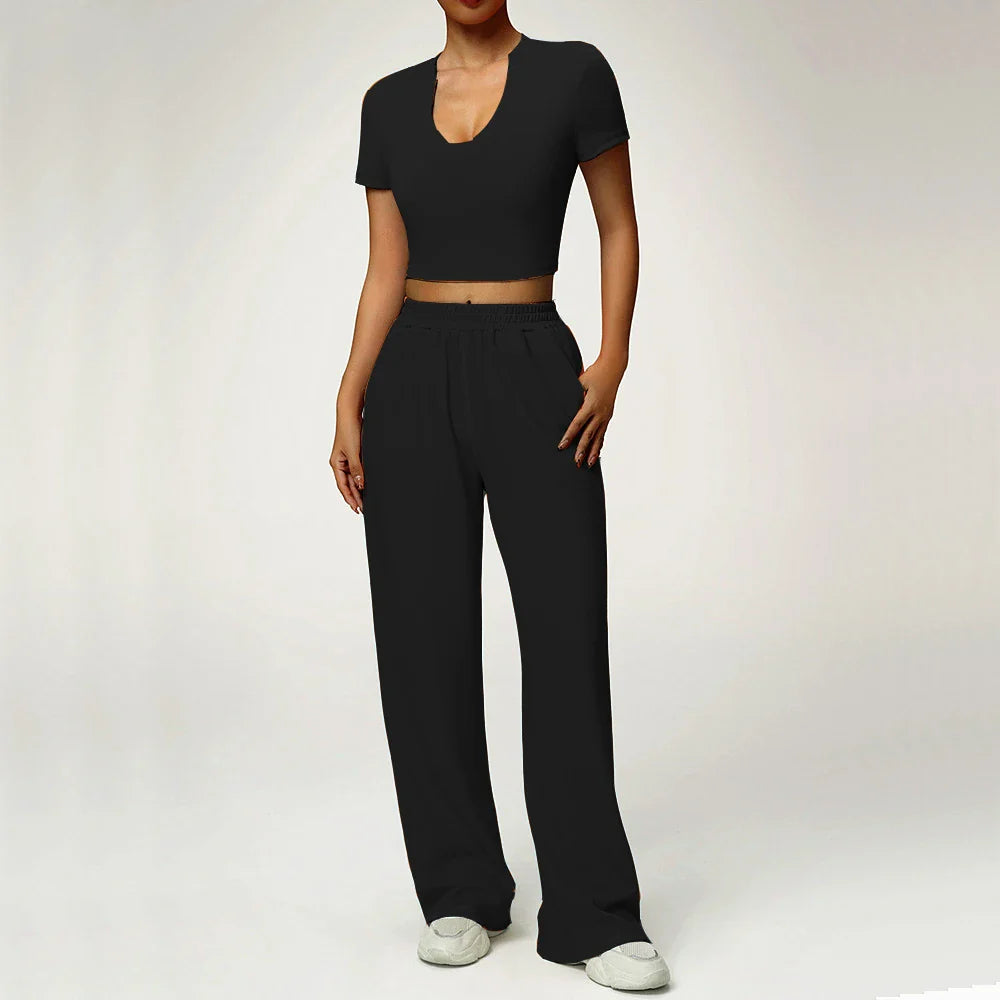 Spill The Wine Pants Set