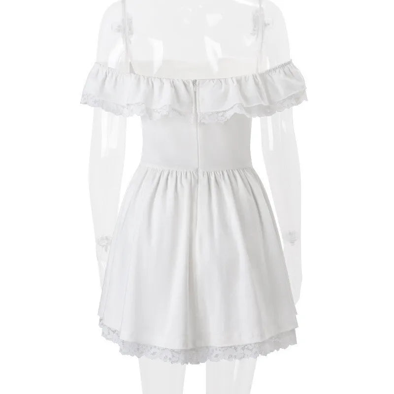 Ink-Stained Kisses Mini Dress