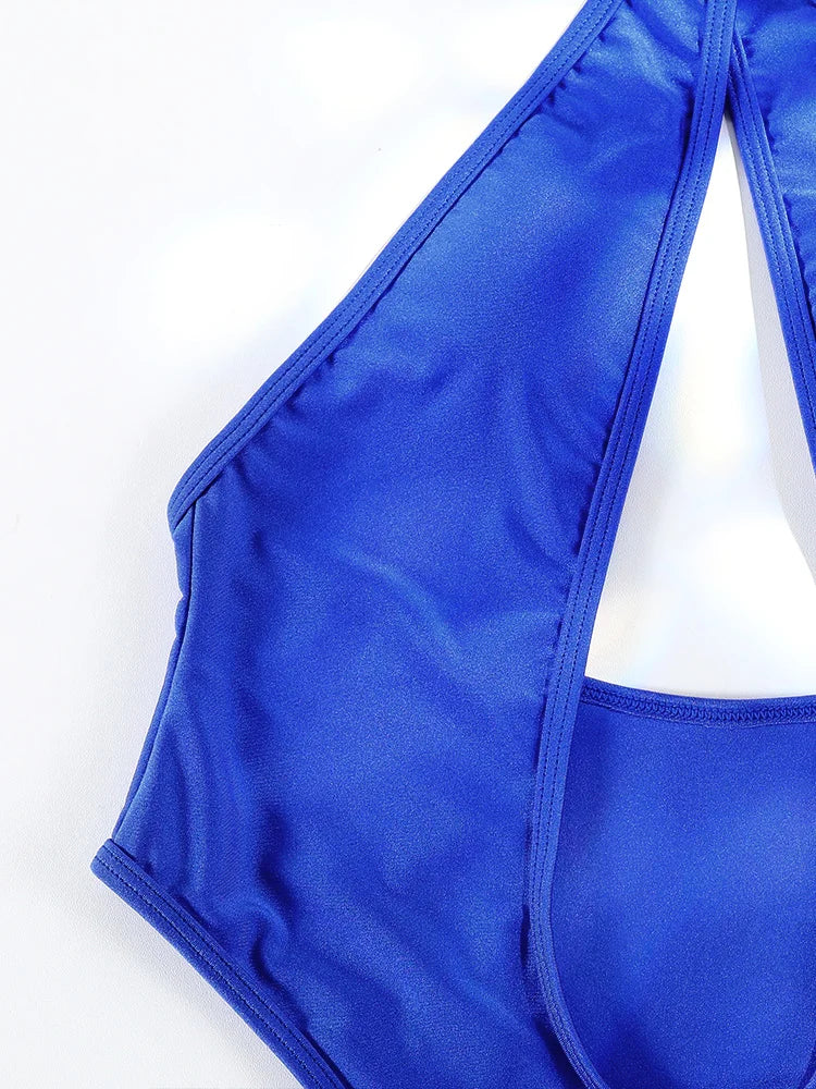 Extreme Cut-Out Halter Monokini