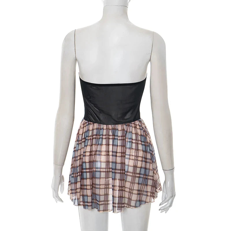 Still Rolling Style Mini Dress