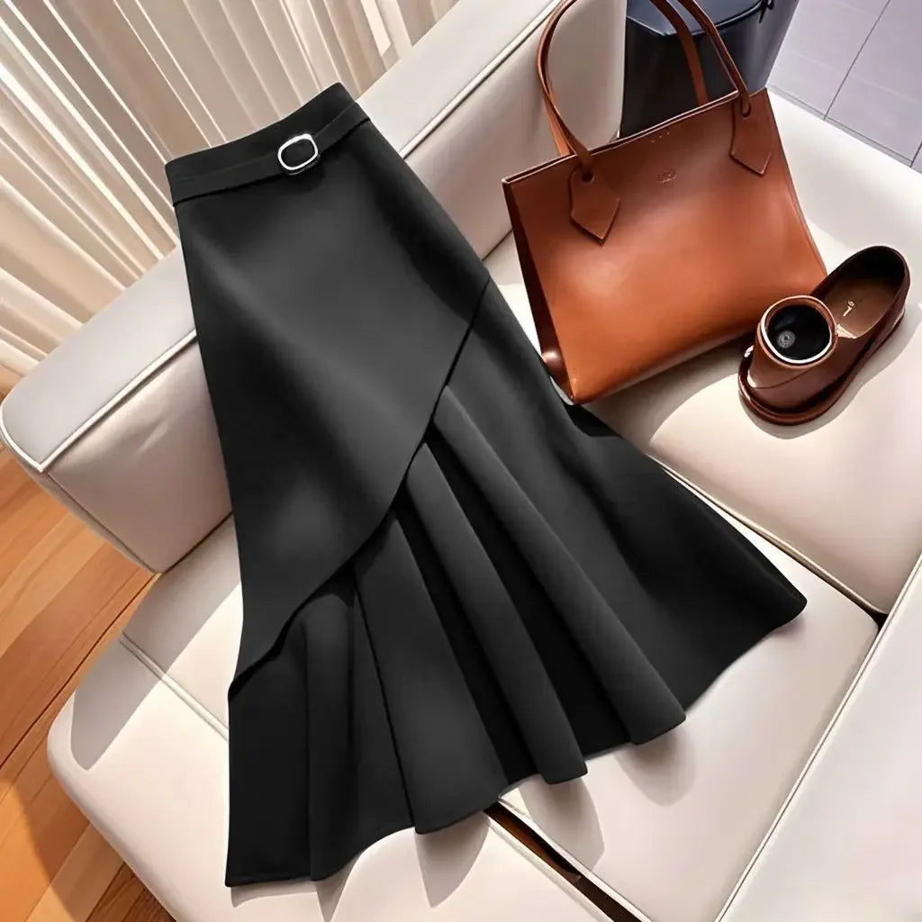 Built A Legacy Midi Skirt