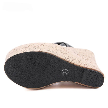 Minimalist Wedges Mules Sandals