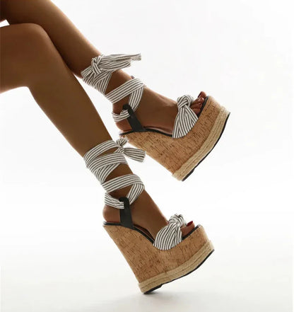 Tangled Lies Pump Sandals