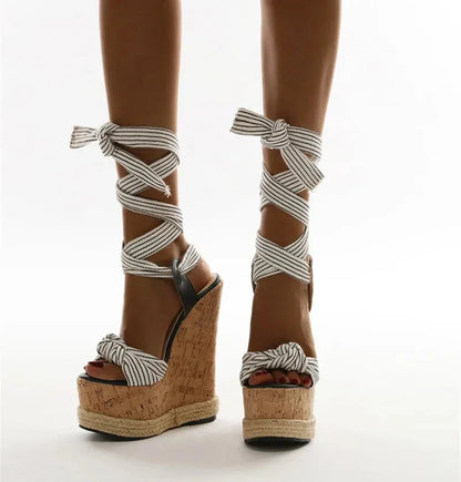 Tangled Lies Pump Sandals