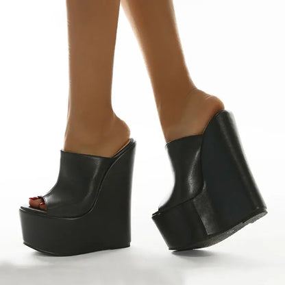Voltage Queen Wedges Sandals