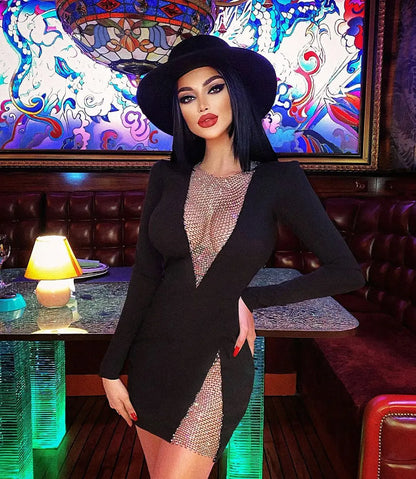The Moonlight's Song Mini Dress