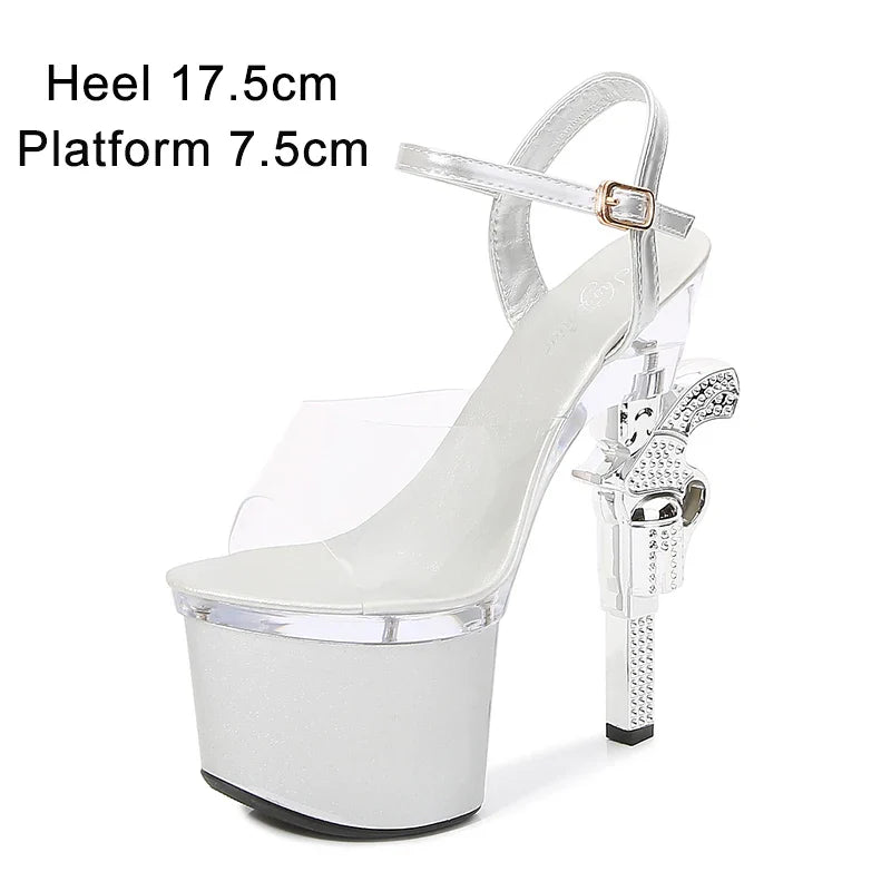 Skyline Glimmer Pump Sandals