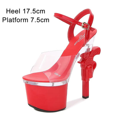 Skyline Glimmer Pump Sandals