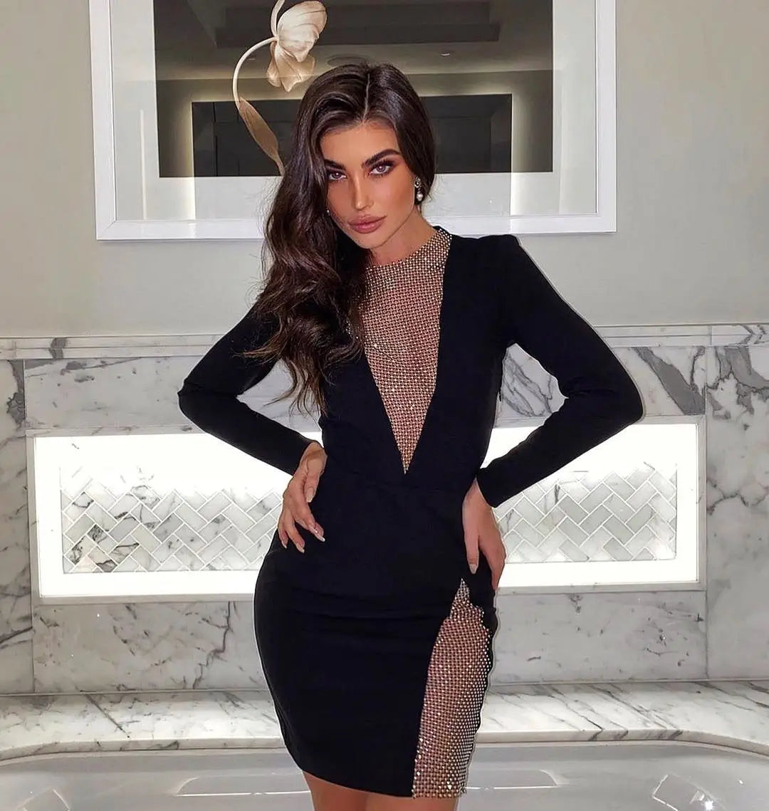 The Moonlight's Song Mini Dress