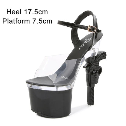 Skyline Glimmer Pump Sandals