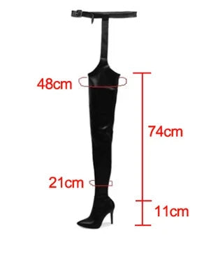 Starlight Vanguard Thigh High Boots