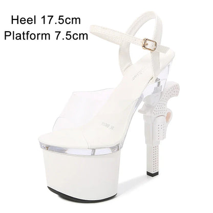 Skyline Glimmer Pump Sandals