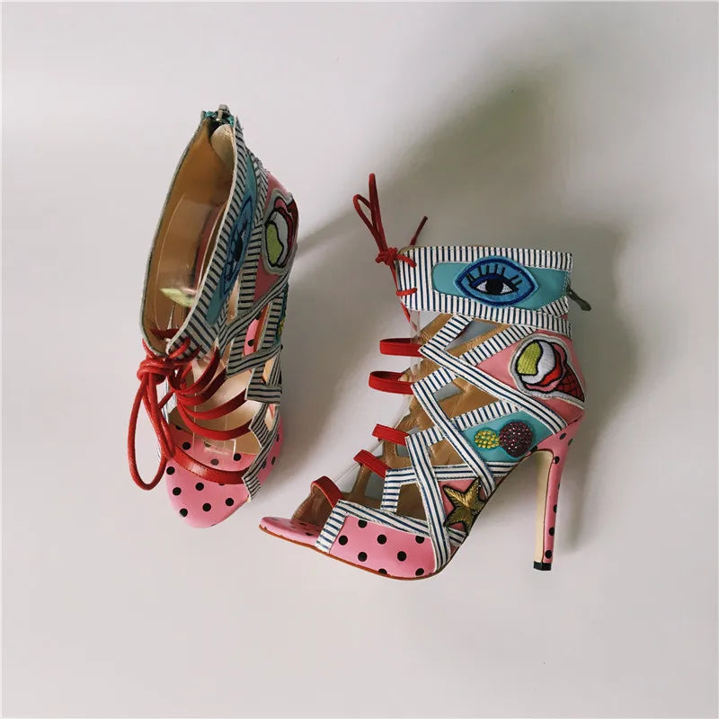 Forever In Bloom Gladiator Sandals