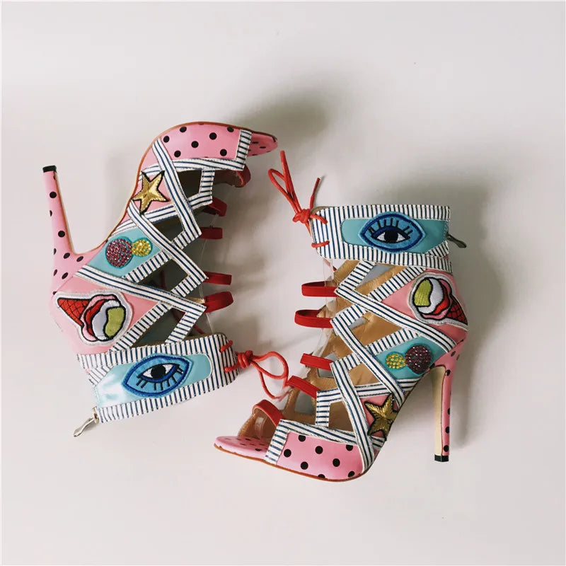 Forever In Bloom Gladiator Sandals
