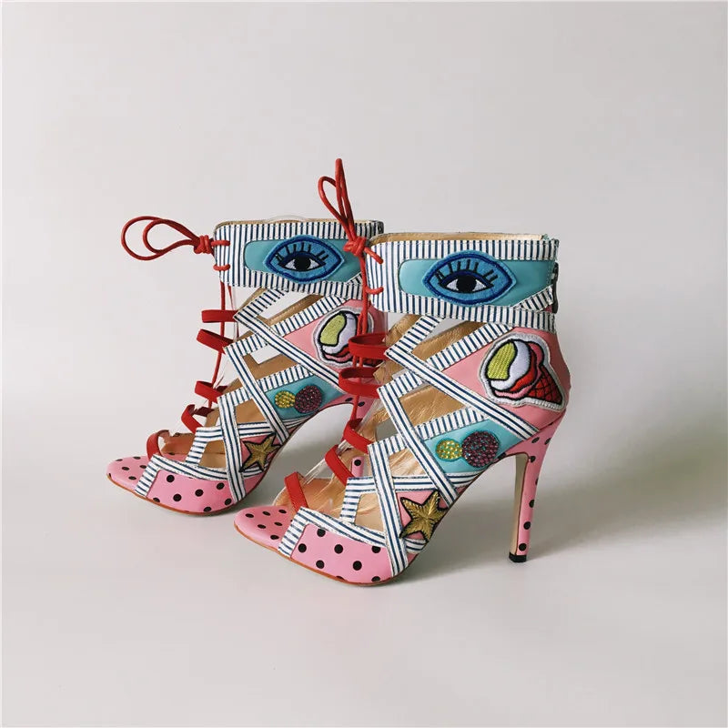 Forever In Bloom Gladiator Sandals