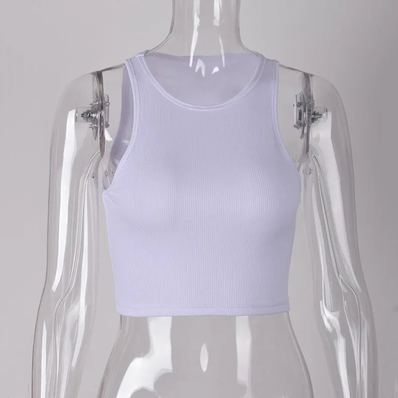 Smile Again Crop Tank Top
