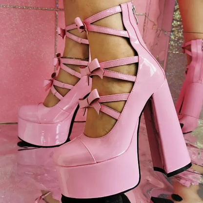 Glitter Drive Pump Shoes