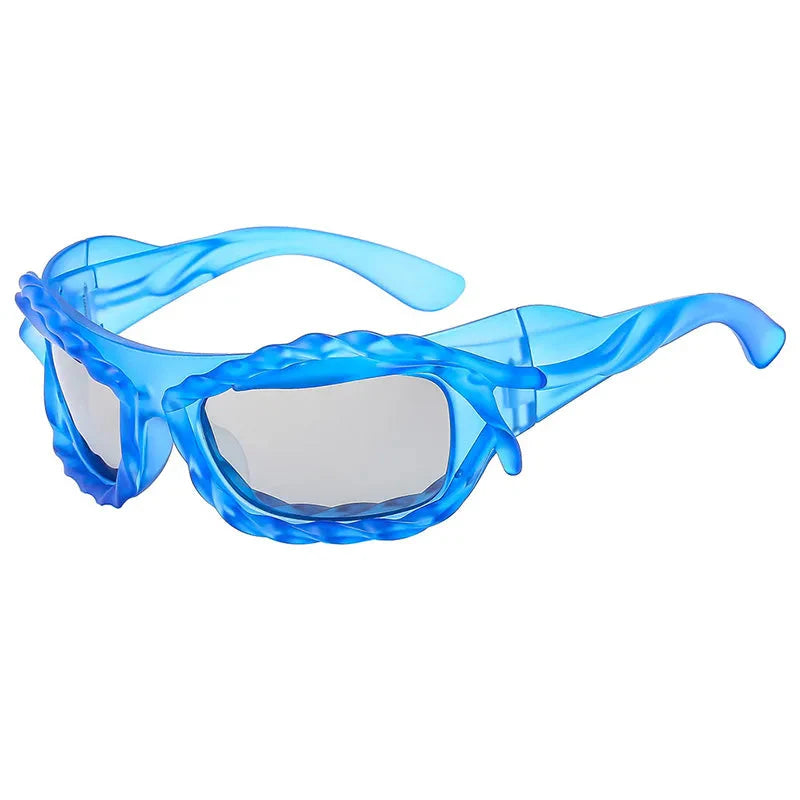 Tear Myself Apart Rectangular Sunglasses