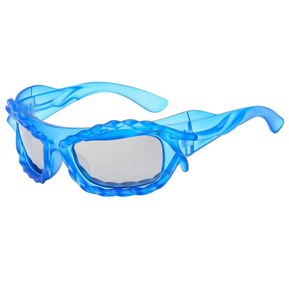 Tear Myself Apart Rectangular Sunglasses
