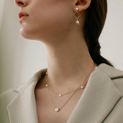 Love In The Third Degree Station Necklace