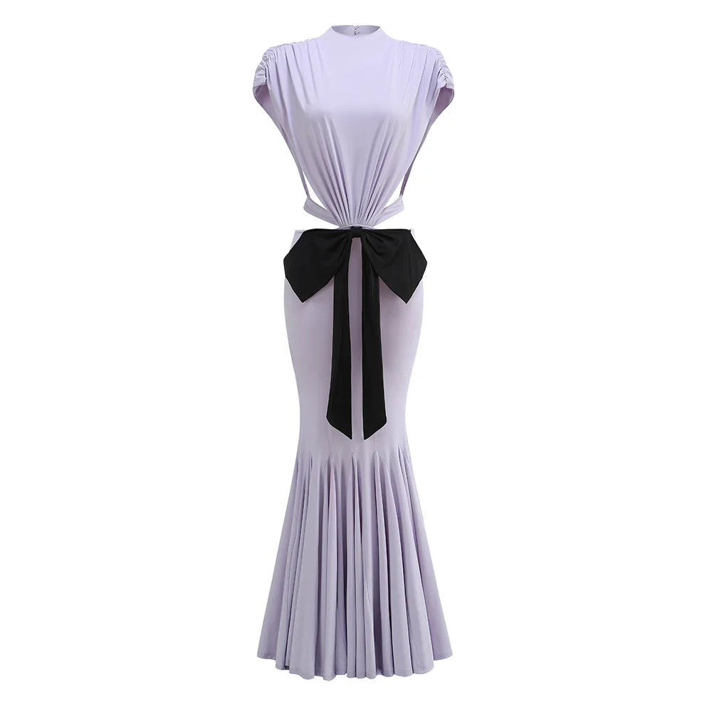 Subtle Fire Long Dress