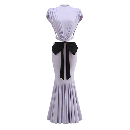 Subtle Fire Long Dress