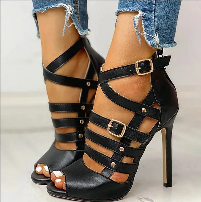 Candy Rhythm Gladiator Pumps