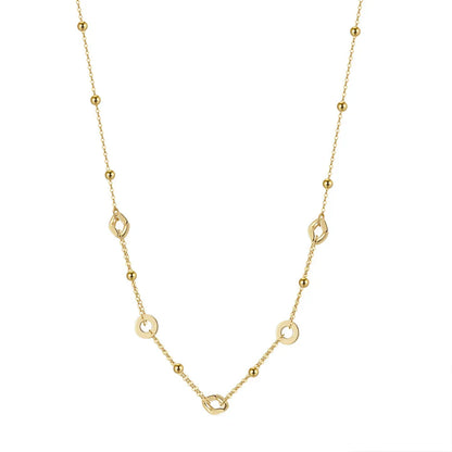Glitch In Time Station Necklace