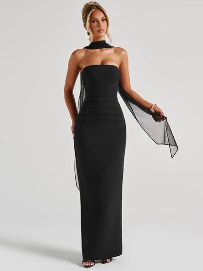 Remained All Alone Maxi Dress