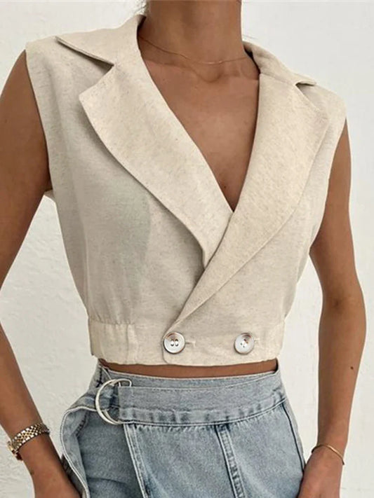 Wild Fern Crop Top