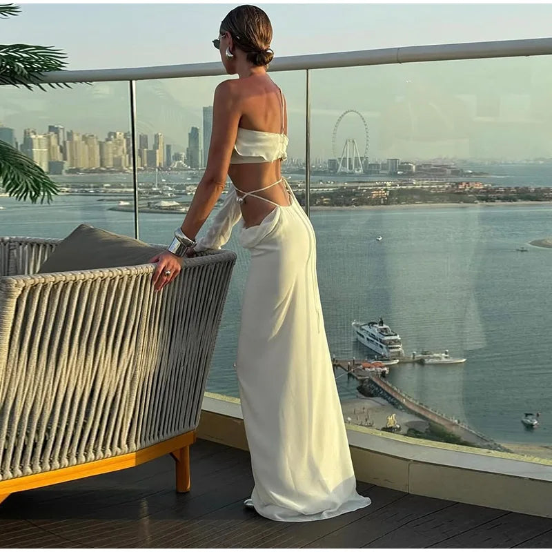 Standing On A Bridge Skirt Set