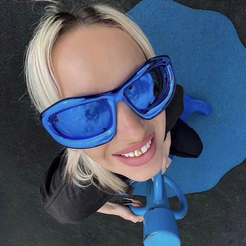 Sunlit Silence Rectangle Sunglasses